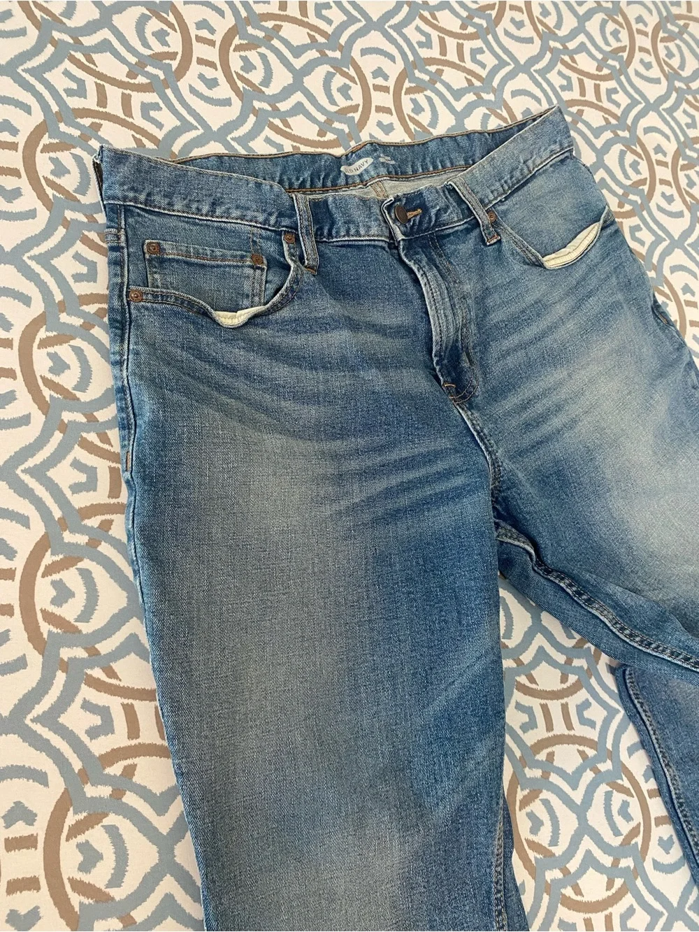 Old Navy Slim Straight Men's Medium Blue Jeans